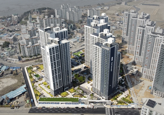 더샵 군산프리미엘 전경